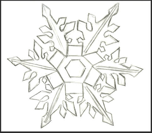 Snowflake sketch