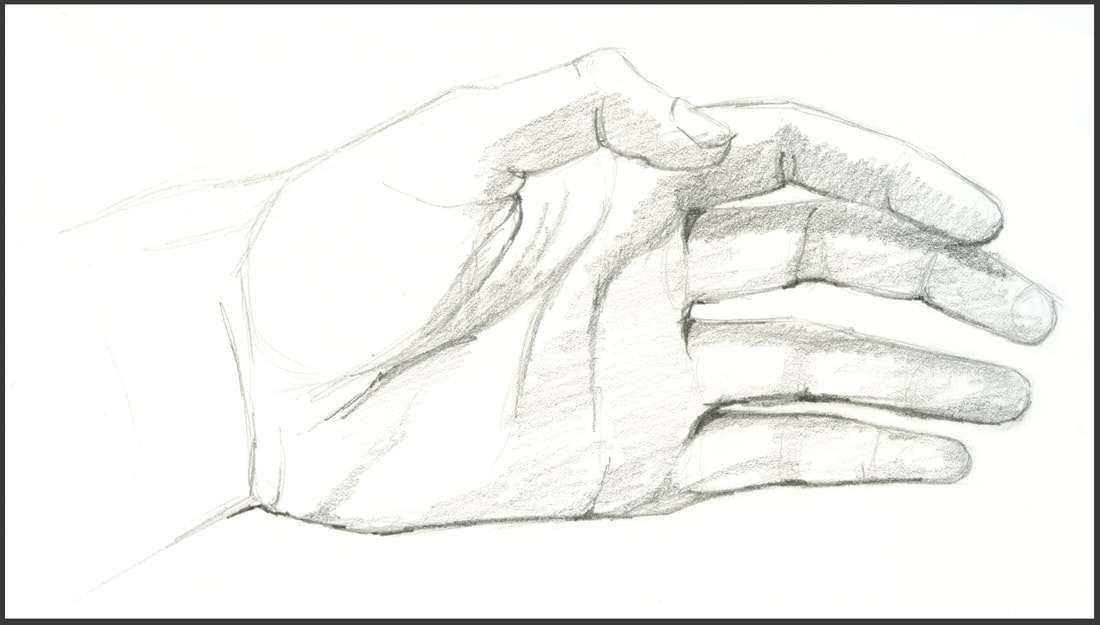 Hand sketch by Amanda Barnaby